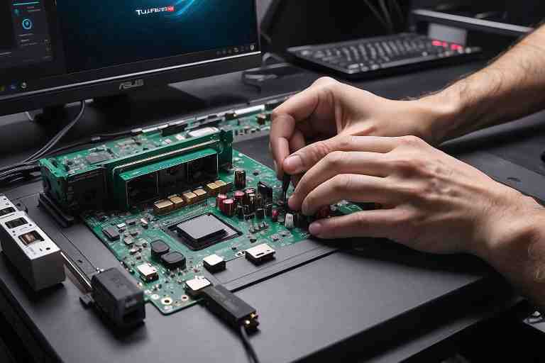 ¿Cómo reparar el sonido que no funciona en ASUS TUF Dash?